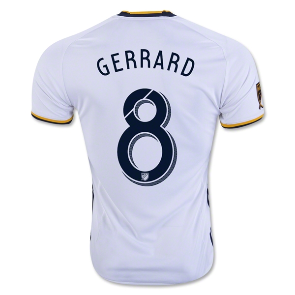 LA Galaxy 2016 GERRARD #8 Home Soccer Jersey